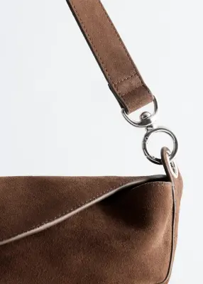 Sac à bandoulière sculptural - Marron Clair — photo 4