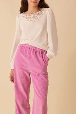 tee-shirt kashou ecru — photo 1