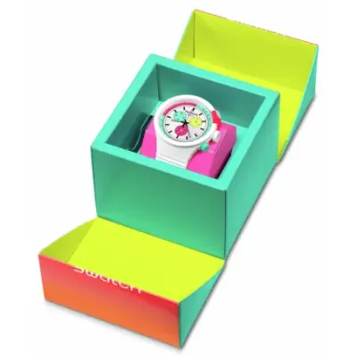 Swatch Neon SB06W100 - SWATCH THE PURITY OF NEON — photo 4