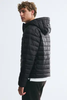 Doudoune légère Slim Fit - Noir — photo 4