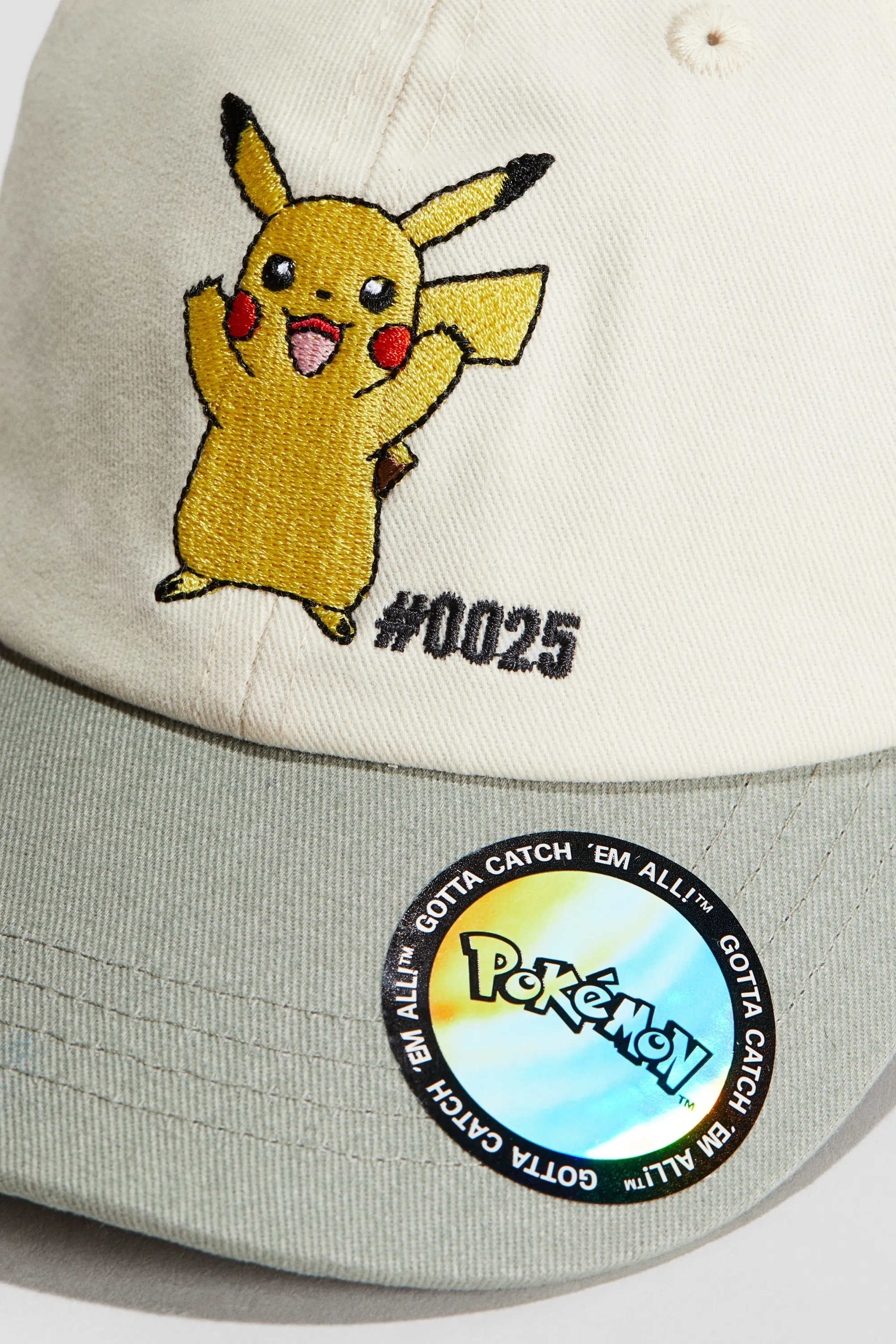 Casquette en coton avec motifs - Beige/Pokémon