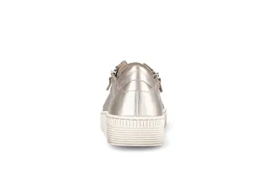 Baskets Gabor 83.334.62 Dorées - Cuir Grande Pointure Femme — photo 4