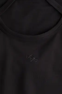 Top de sport avec soutien-gorge intégré SoftMove™ - Noir — photo 3