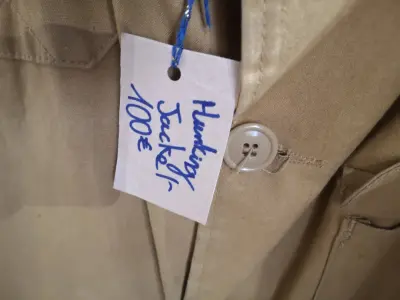 Veste de chasse vintage beige — photo 2