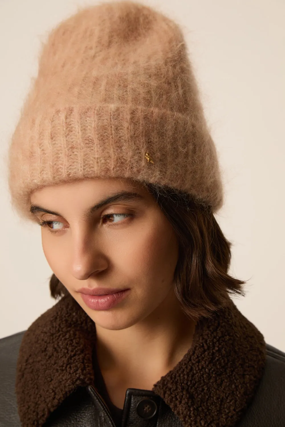 Bonnet Alan Blush Chine