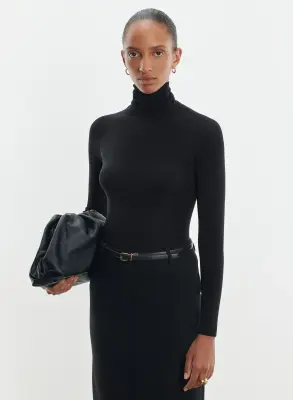Pull en laine mérinos et soie