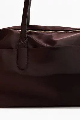 Sac shopping - Marron foncé — photo 4