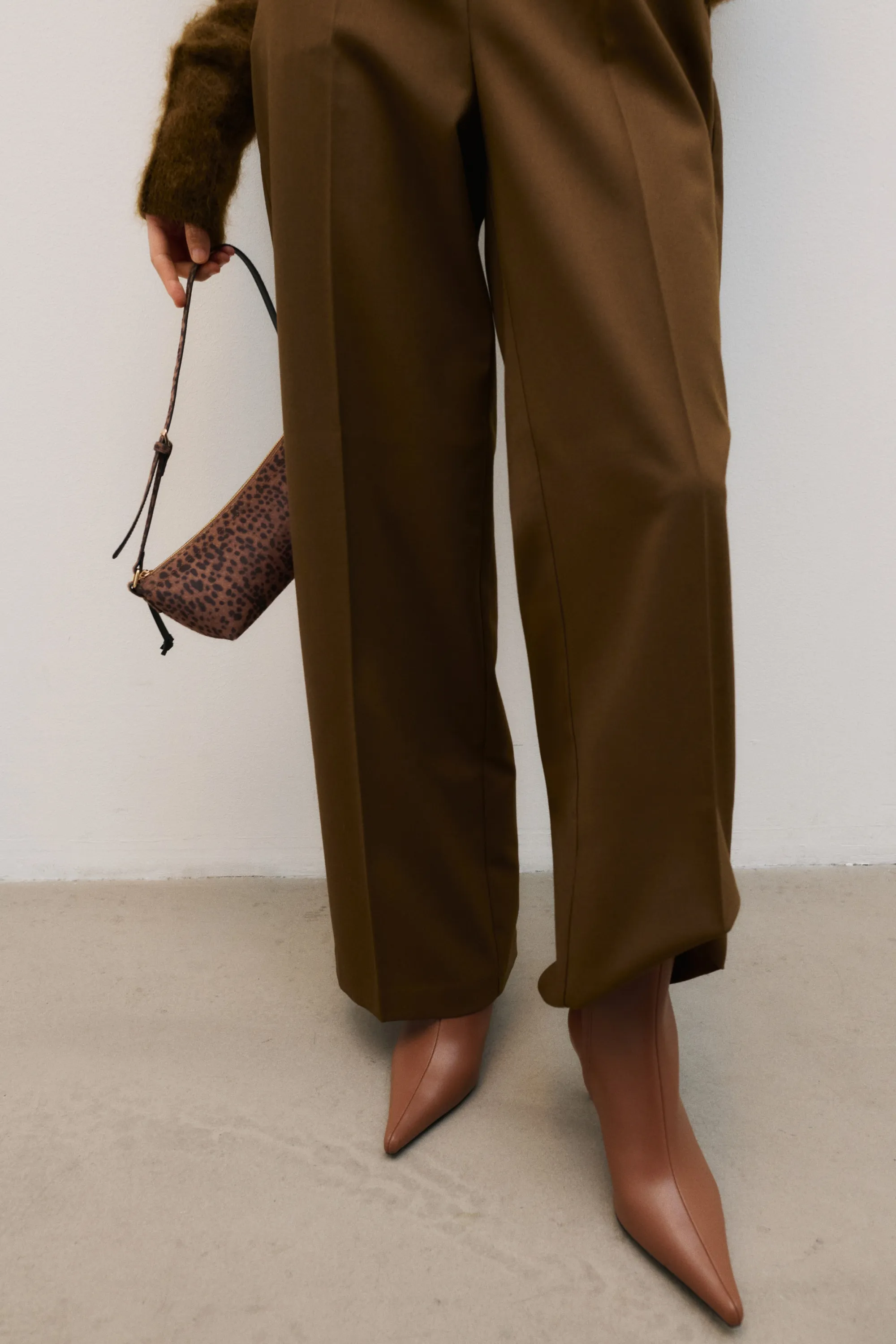 Bottines à talon - Marron