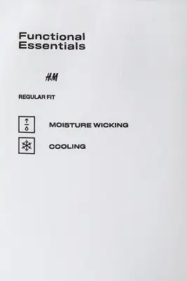 T-shirt Cooling Regular Fit - Blanc — photo 4