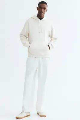 Hoodie Loose Fit - Blanc — photo 2