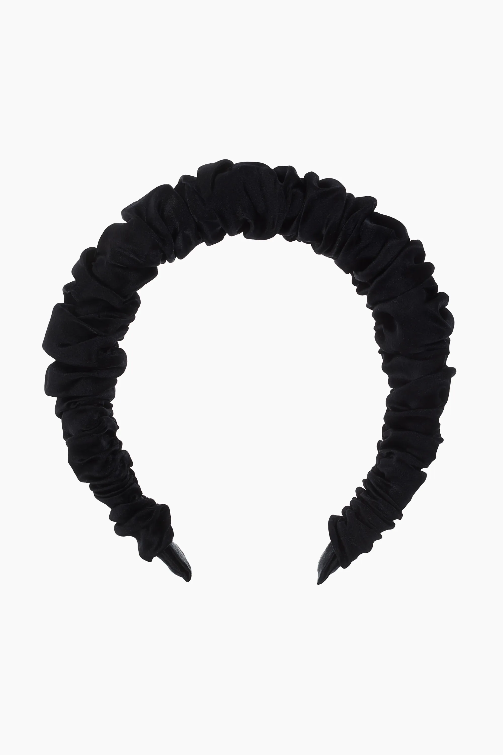 Bandeau beauté à effet ruché - Noir