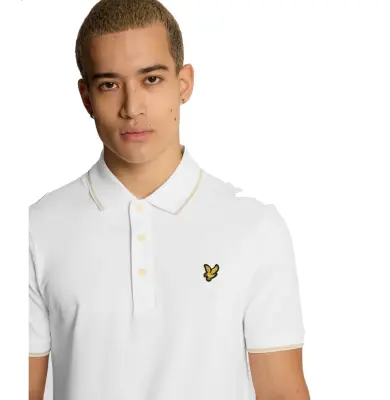 LYLE & SCOTT POLO Blanc — photo 5