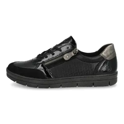 Baskets Remonte D5831-04 Noires - Lacets Grande Pointure Femme — photo 2