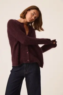 Gilet Bea Prune — photo 1
