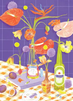 Puzzle 500 pièces Des fleurs sur la table – Jour Férié — photo 2