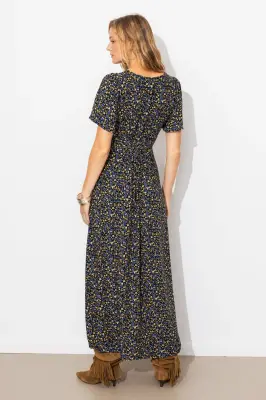 Robe longue imprimée Femme — photo 4
