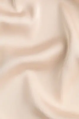 Jupe maxi en satin - Beige clair — photo 3