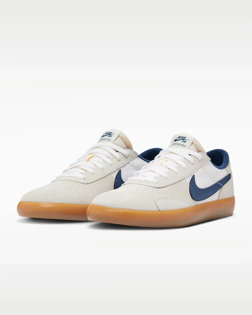 Chaussure Nike heritage vulc – White/Gum/Light Brown/Navy