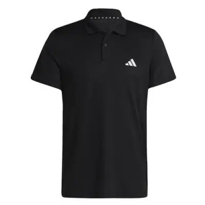 ADIDAS POLO GRANDE LONGUEUR Noir — photo 1