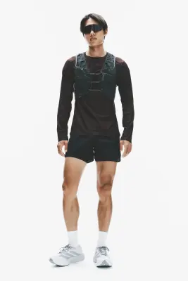 Veste de running sans manches légère - Gris foncé — photo 2