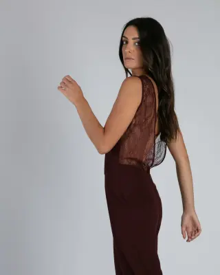 Combinaison Nina wine – Karma Koma — photo 3