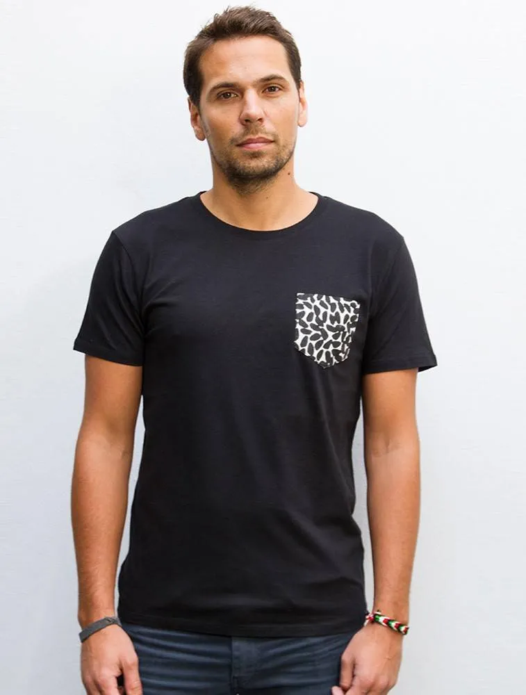 T-shirt unisexe Amok noir – Mamamushi Studio