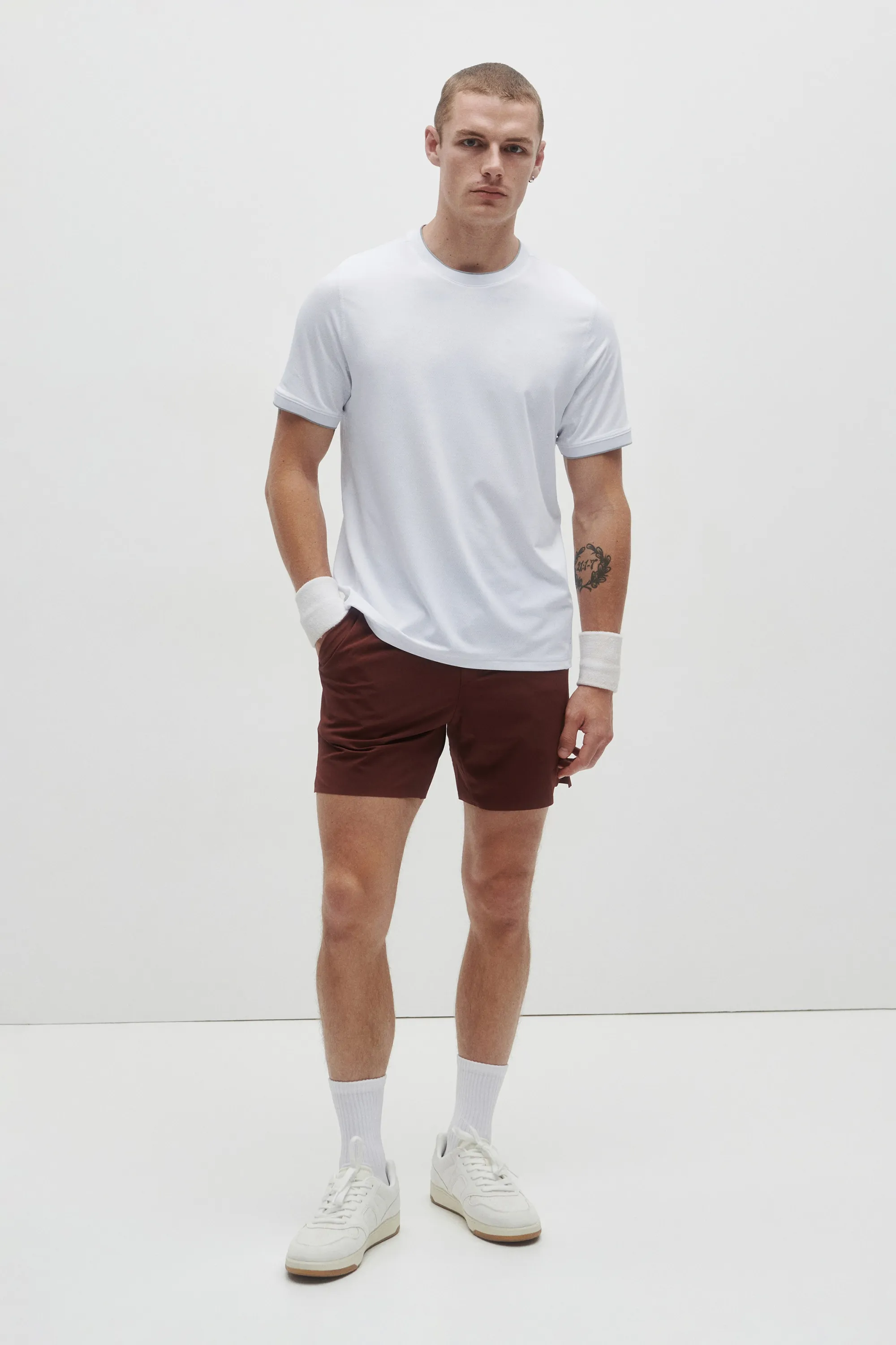 T-shirt de tennis Regular Fit DryMove™ - Blanc