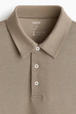 Polo Cooling Regular Fit - Beige — photo 1
