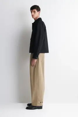 VESTE EN DENIM SELVEDGE BRUT - NOIR — photo 3