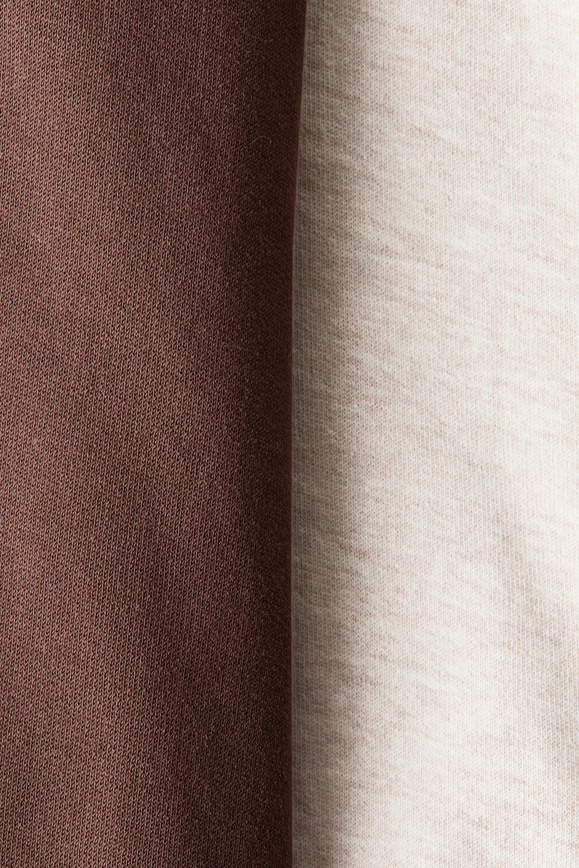 Lot de 2 pantalons jogger - Beige clair/marron