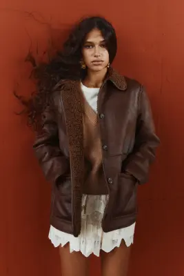 Veste réversible - Marron — photo 3