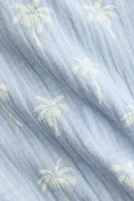 Ensemble 2 pièces - Bleu clair/palmiers — photo 5