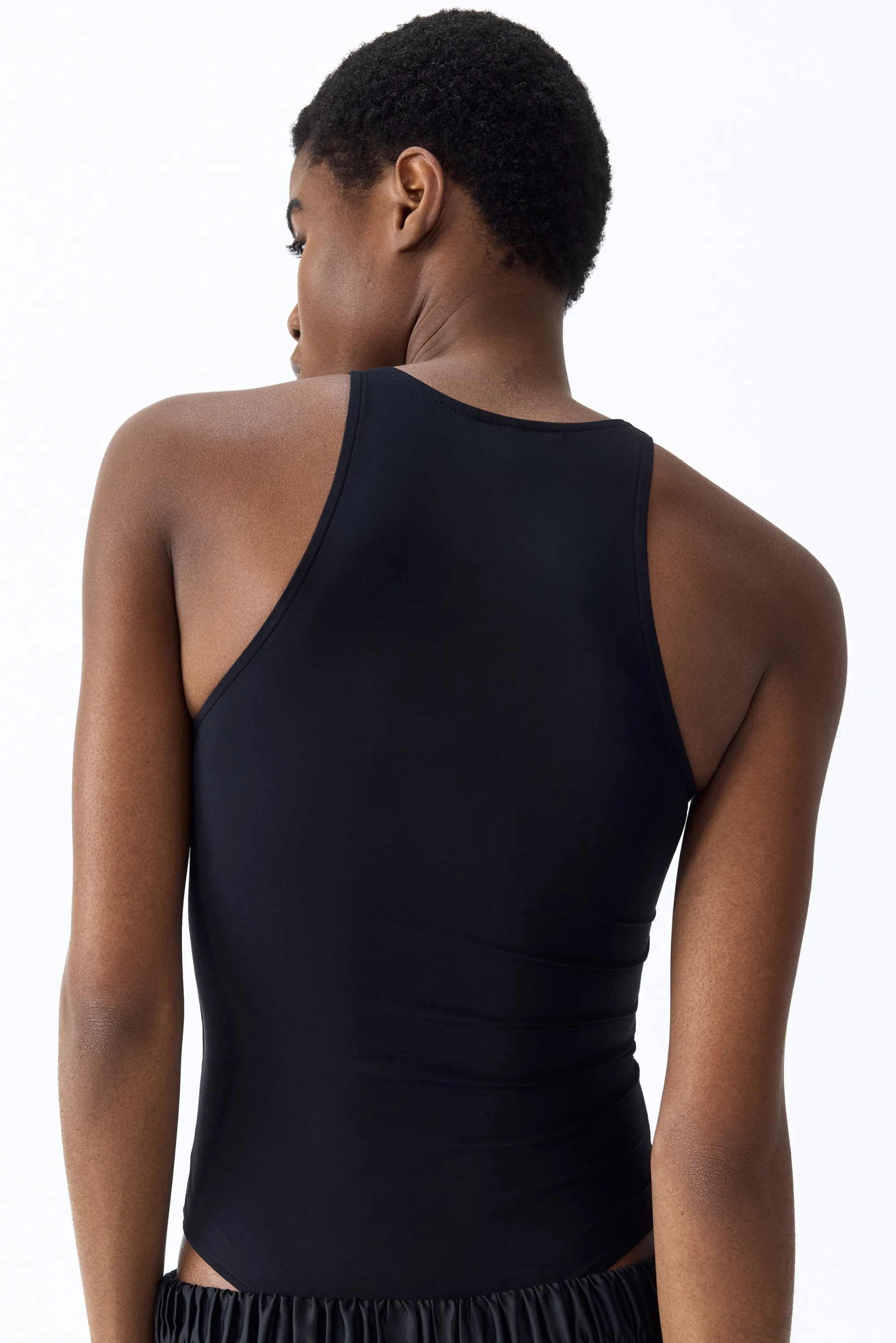 Body string sans manches - Noir