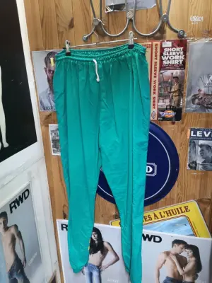 Pantalon de jogging vert et violet — photo 1