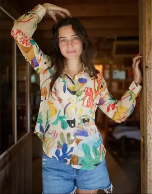 HAMMAN COTON SILK SHIRT - G.Kero — photo 2
