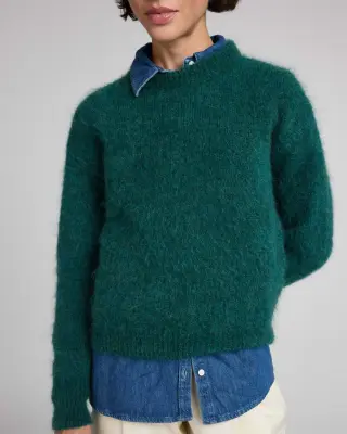 Pull Doudou vert forêt — photo 3