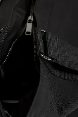 Grand sac cabas en toile - Noir — photo 2