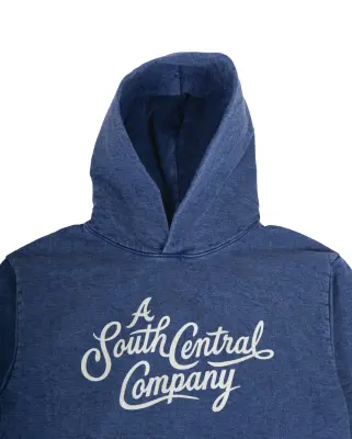 South Central Script Hoodie Washed indigo — photo 2