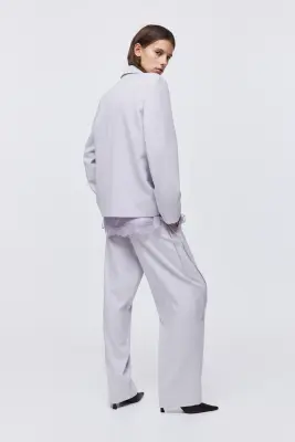 Blazer à fermeture croisée - Lilas — photo 2