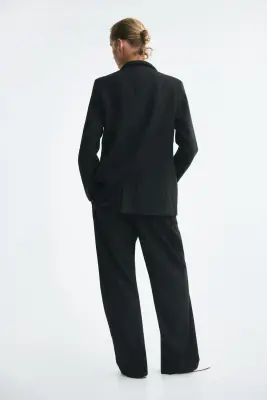 Blazer droit - Gris foncé/rayures tennis — photo 4