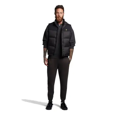 LYLE & SCOTT DOUDOUNE GILET Noir — photo 3