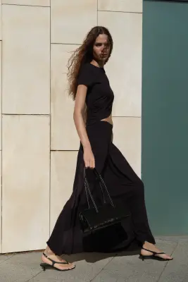 Jupe maxi - Noir — photo 1