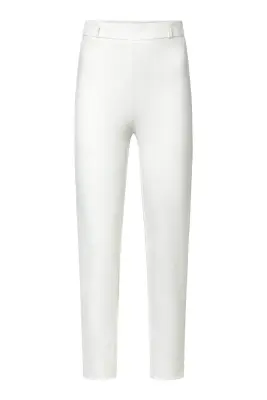 Gabrielle Slim Fit Pants - White — photo 3