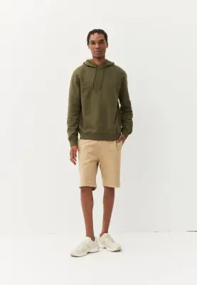 Le sweat à capuche - Kaki — photo 3
