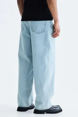 Baggy Jeans - Bleu denim clair — photo 2