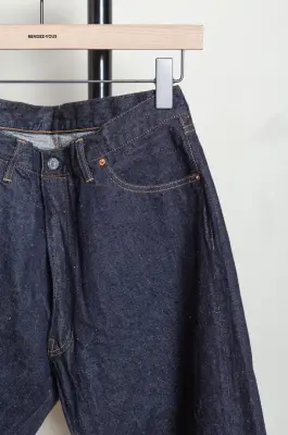 Kaptain Sunshine – KSBS205DZ 5P Straight Denim Pants – INDIGO ONE WASH — photo 5