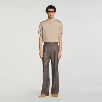 Pantalon de costume en laine