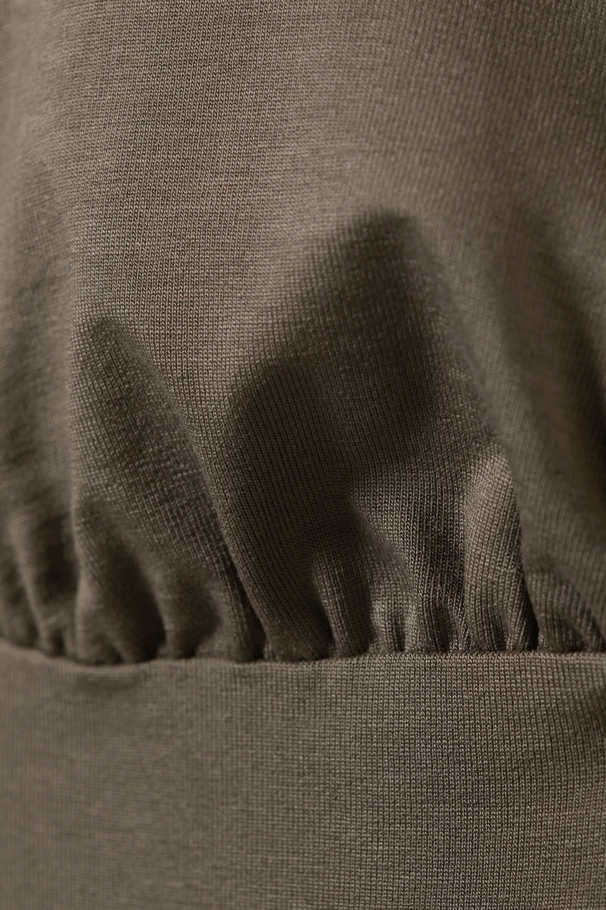 Mini robe dos nu sans manches - Taupe foncé