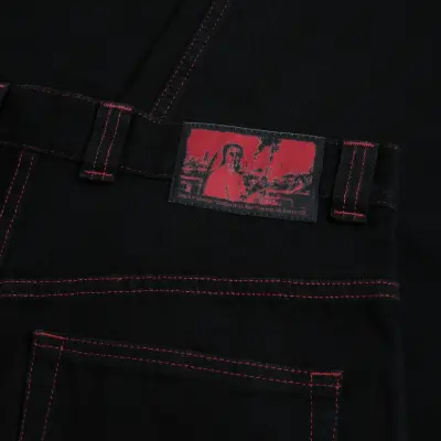 Pantalon Polar big boy apocalypse nun – black / red — photo 4