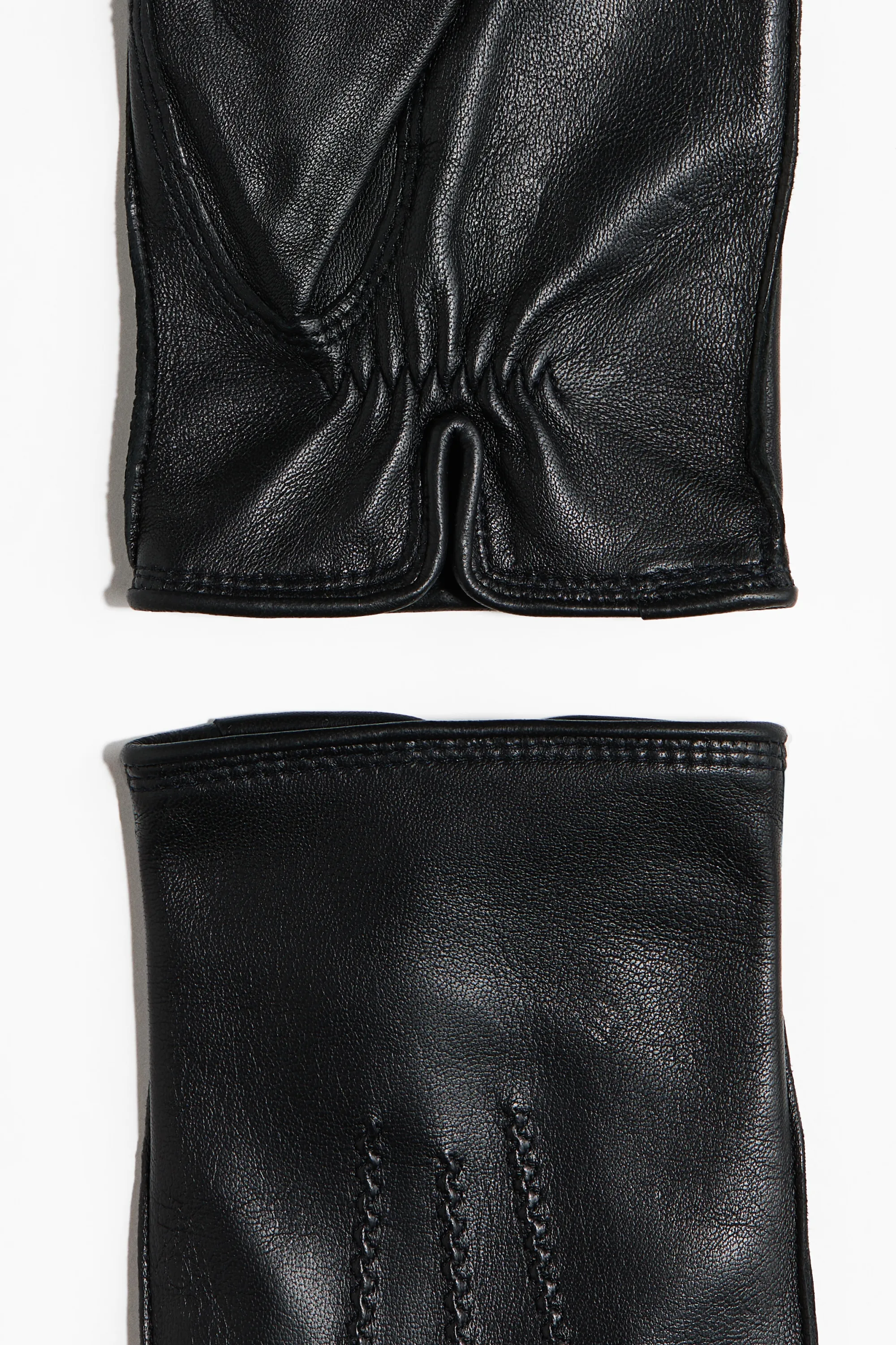 Gants en cuir - Noir